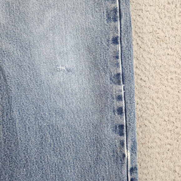 Levis Jeans Mens 36x32 Blue 517 Distress Faded Cowboy Western Ranch Hand Rodeo a - Picture 10 of 15
